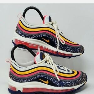 Nike Air Max 97 (GS) Regency Purple Laser Orange CI9929-500 Youth Size 6Y New